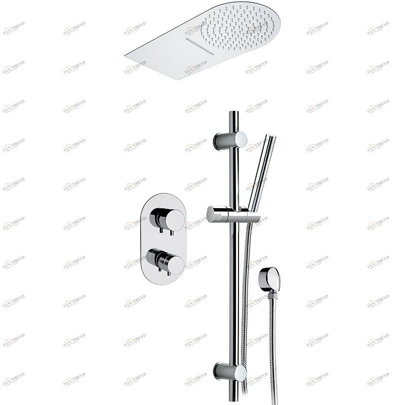 ST20614ZSSCA Душевой набор DANIEL RUBINETTERIE 