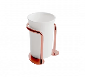 Gentry Home Керамический держатель стакана St James Медь