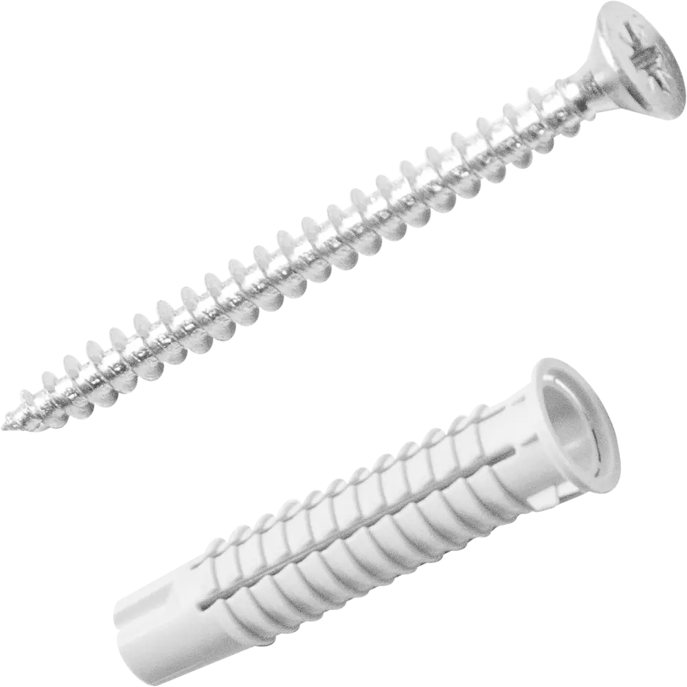 Дюбель потайной STANDERS PDU N 8×40 мм с шурупом 5×60 мм, нейлон, 10 шт 83387795 STLM-0040735