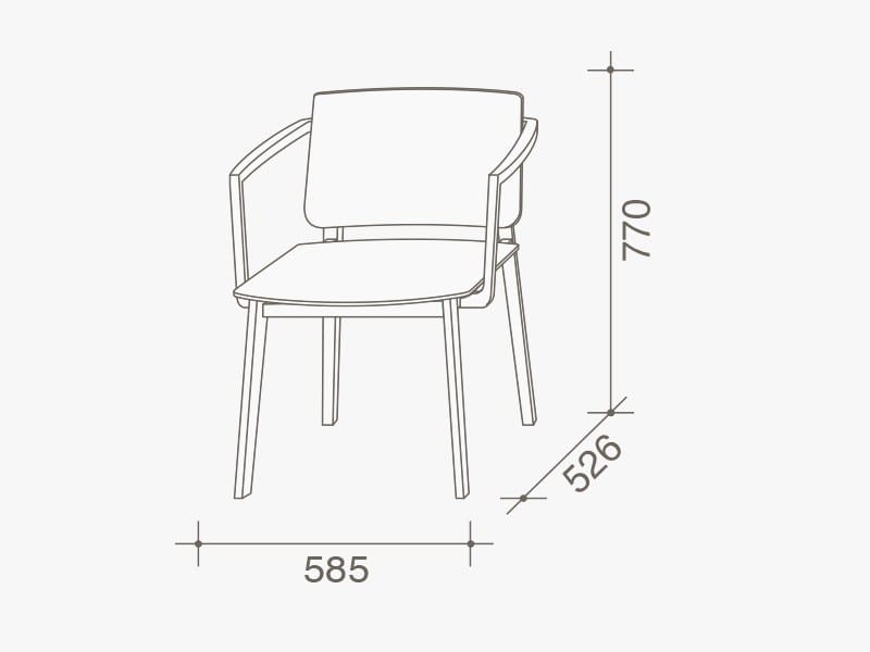 Стул Lema HATI ARCH-00105529 - Вид №7