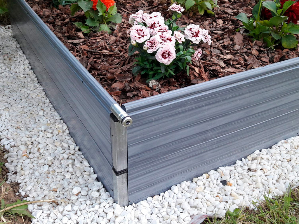 Грядка ПВХ 2х1 м. высота 23,5 см с автополивом ГеоПластБорд GPBST-157 - Вид №8