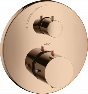 10700300 Термостат скрытого монтажа с запорным вентилем AXOR STARCK