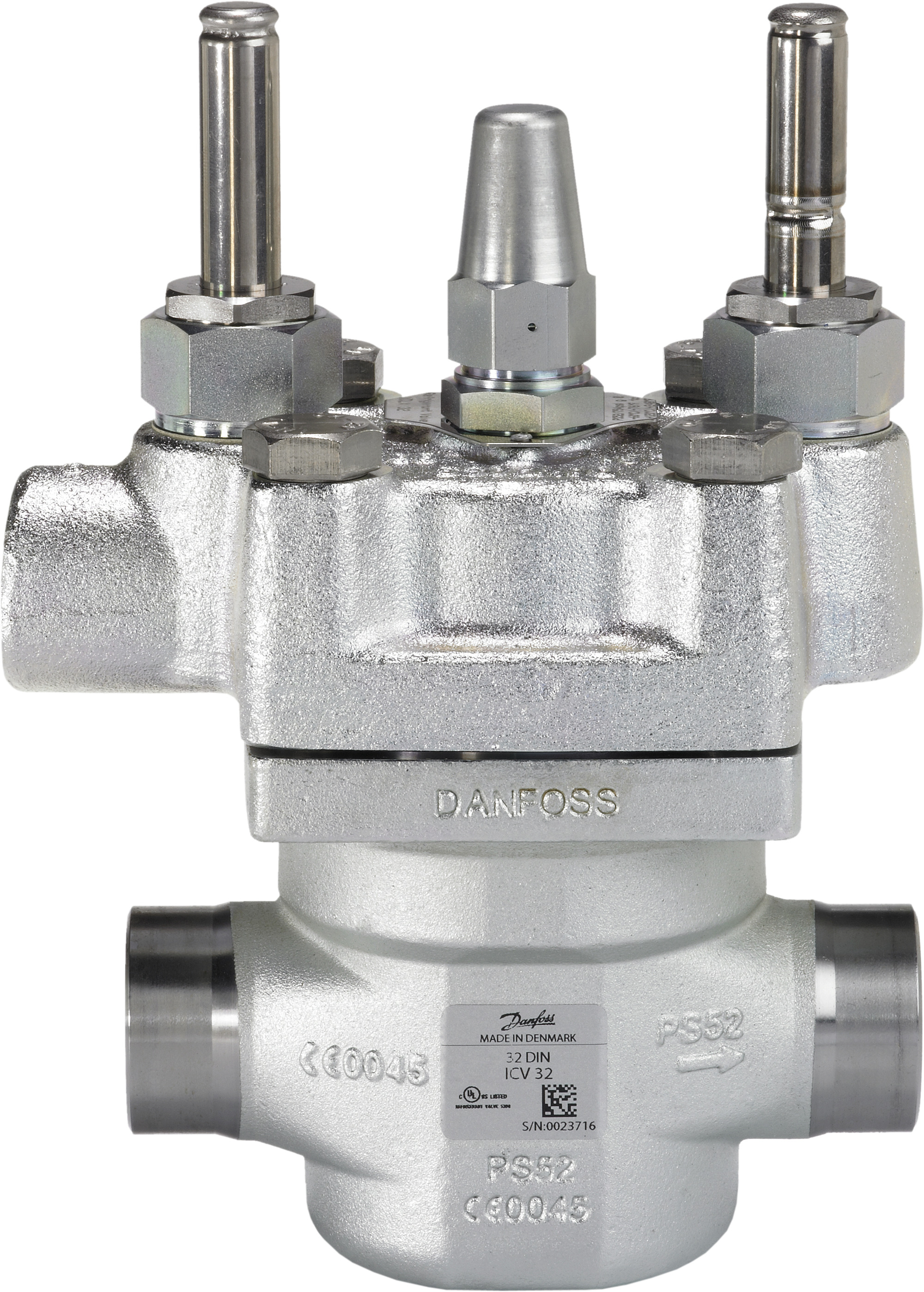 Danfoss ICLX — двухступенчатые клапаны ICLX 32 (D 32) Клапан соленоидный 027H3040  - Вид №3