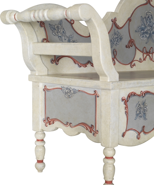 T1130 Tifernoit Скамейка с декором "Fiori & Nastri" Ingresso  - Вид №6