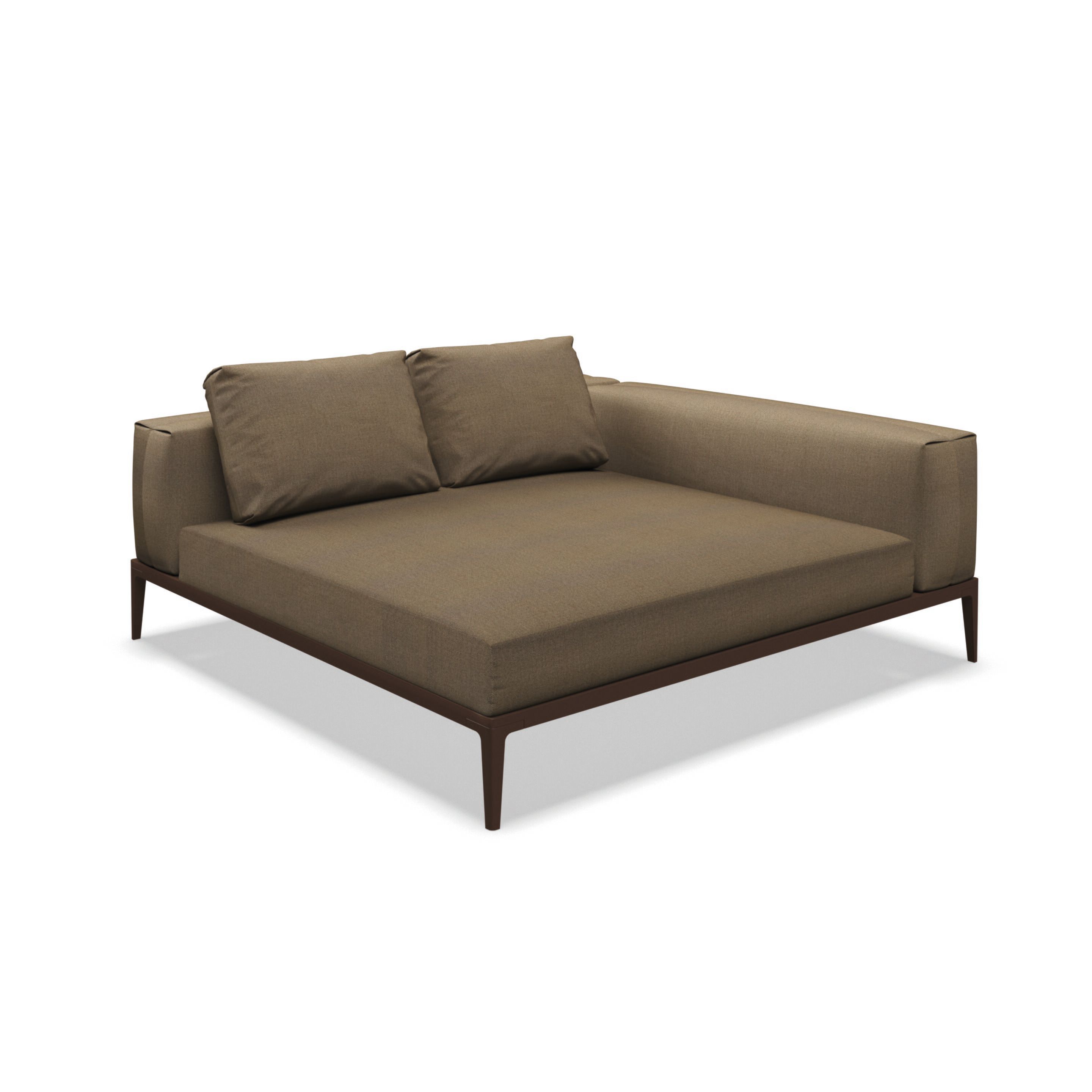 Тканевый угловой модульный садовый диван Gloster сетка ARCH-00114712 - Вид №70