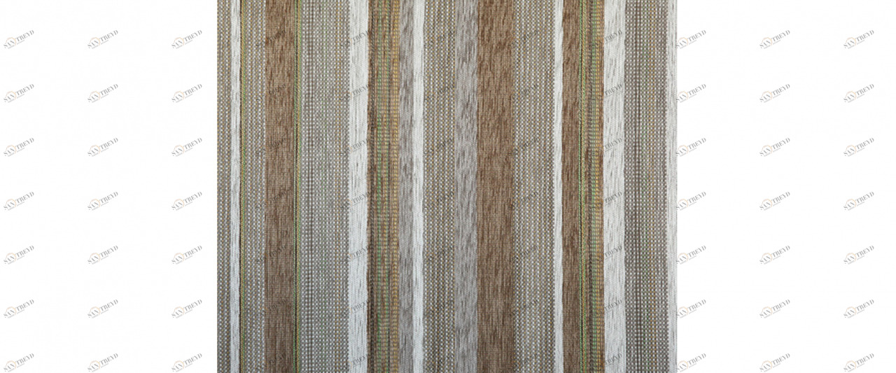 COLORISTICA Ткань мебельная  Шенилл  Etnika Разноцветный / бежевый Etnika col. 02