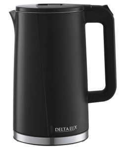 9050528 Электрочайник Delta Lux DE-1011 черный