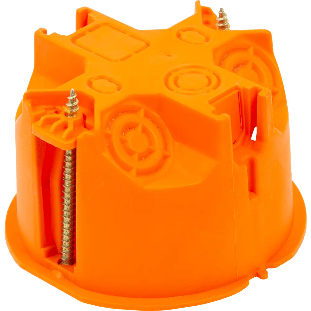 Подрозетник Защита Про для полых стен 68x45 мм IP20 цвет оранжевый STLM-2099967 - Вид №1