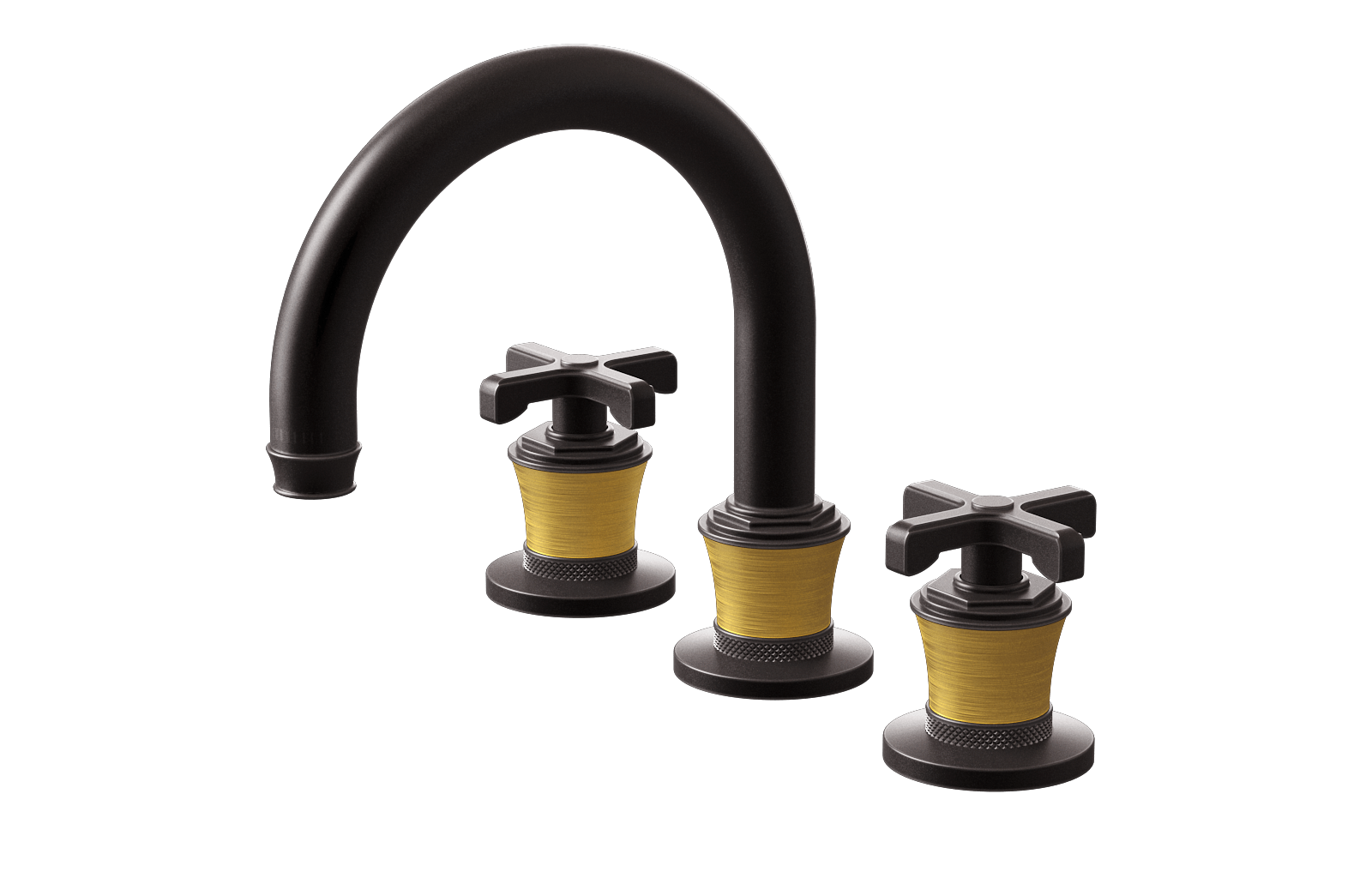 E-11612-R3BAU-C20B-GM Смеситель для умывальника на 3 отвертия GRAFF Vignola