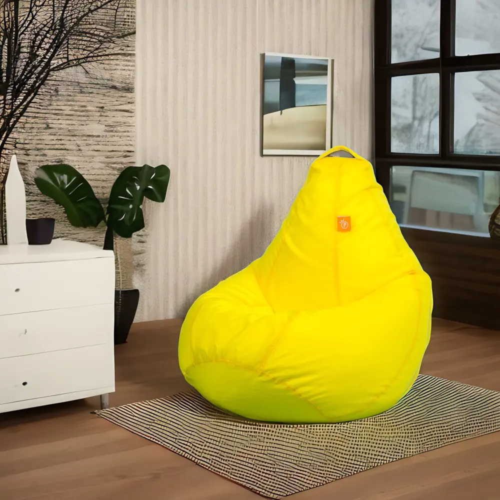 Кресло-груша Оксфорд XL желтый Santreyd STLM-2074309 - Вид №2