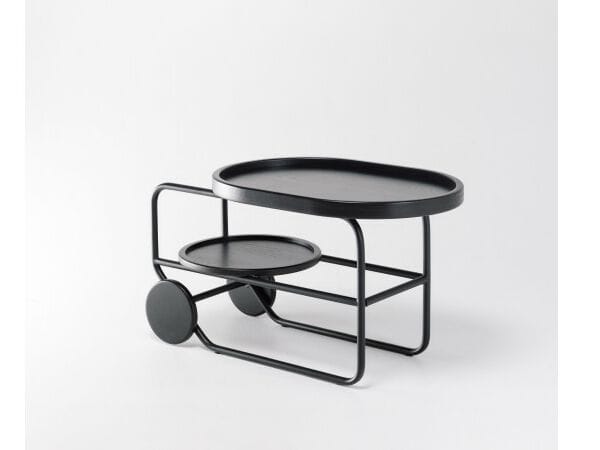 Металлический журнальный столик contract с ясенем и колесами Shishka Project One ARCH-00024403 - Вид №2