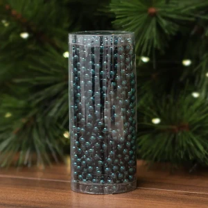 84804392 Бусы пластиковые D8мм 10м синий STLM-1504760