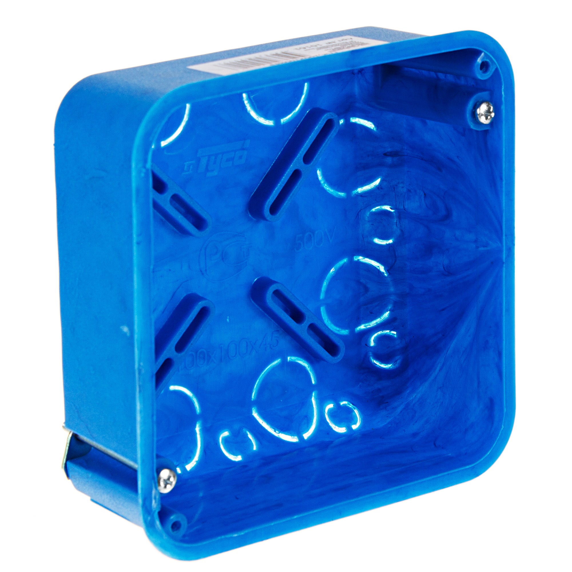 12498854 Коробка распределительная 100х100х45 мм цвет синий Santreyd  - Вид №1