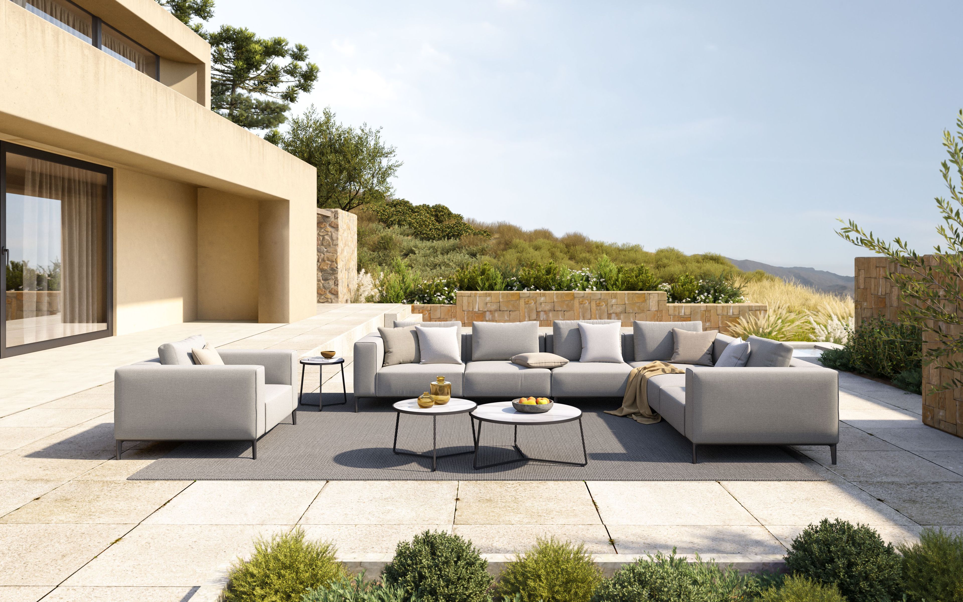 Тканевое садовое кресло VINEKO Мани ARCH-00137794 - Вид №1