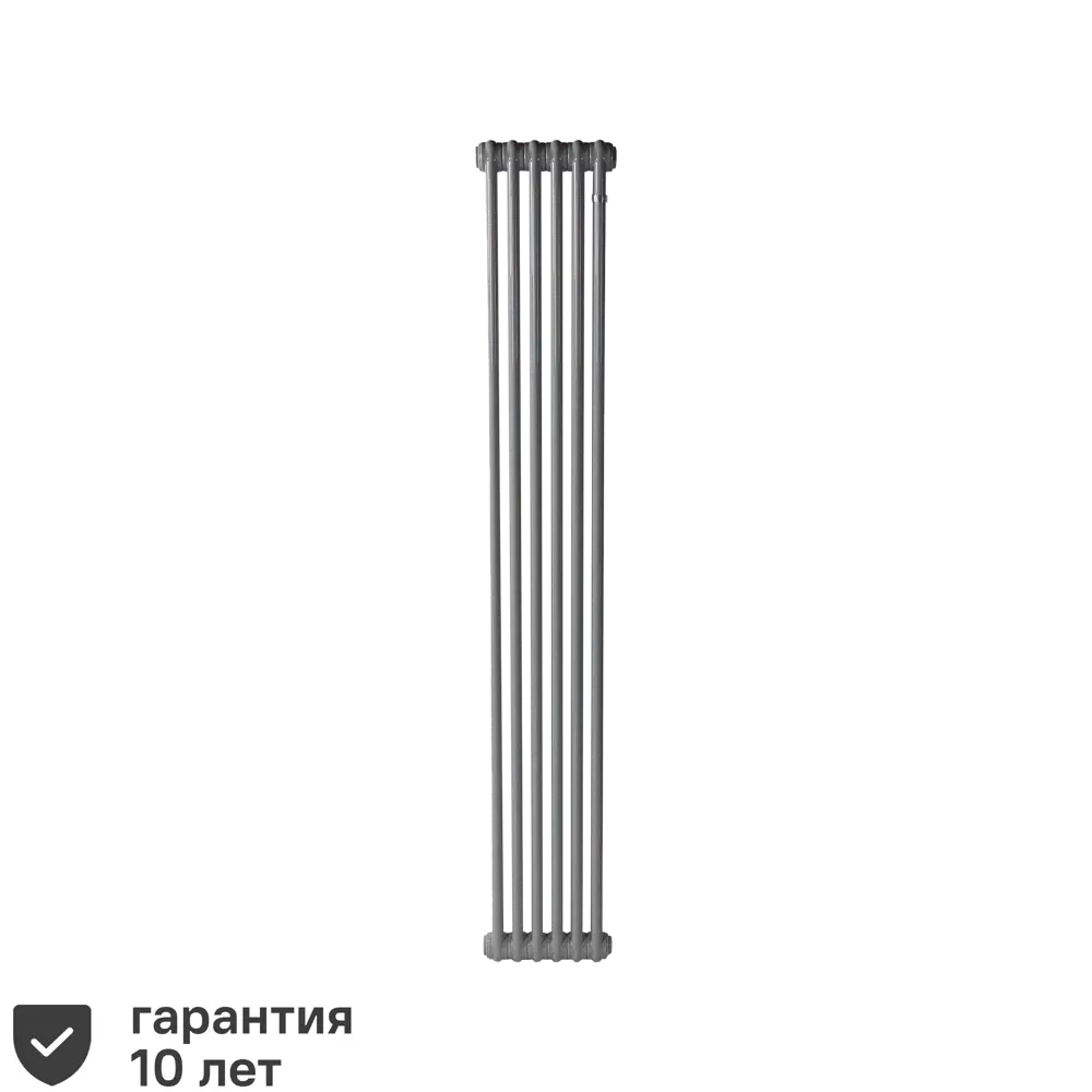 Радиатор трубчатый Irsap Tesi RT218000603A430 1735/65 6 секций боковое подключение сталь серый STLM-2053405