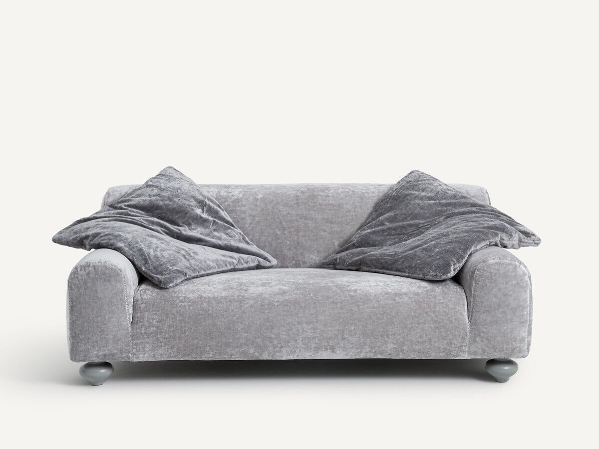 3-местный бархатный диван AMPM Bold ARCH-00066664 - Вид №4