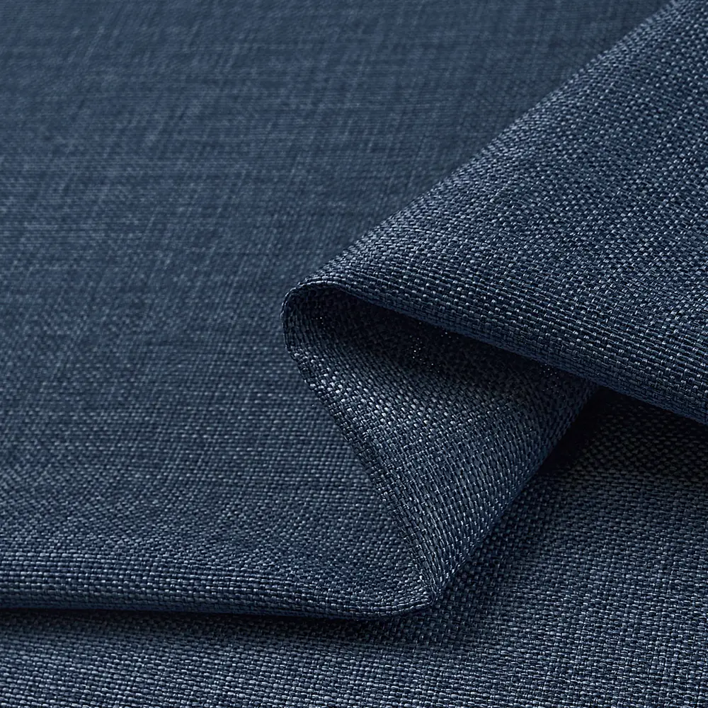 Штора на ленте со скрытыми петлями KREAFORTA Looks 200x260 см цвет серо-синий STLM-2002190 - Вид №3