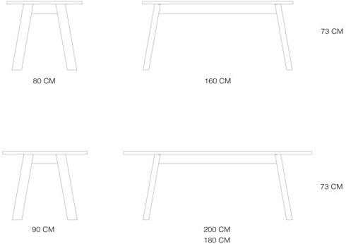 Branca Lisboa Обеденный стол из массива дерева sun-id-1456603 - Вид №9