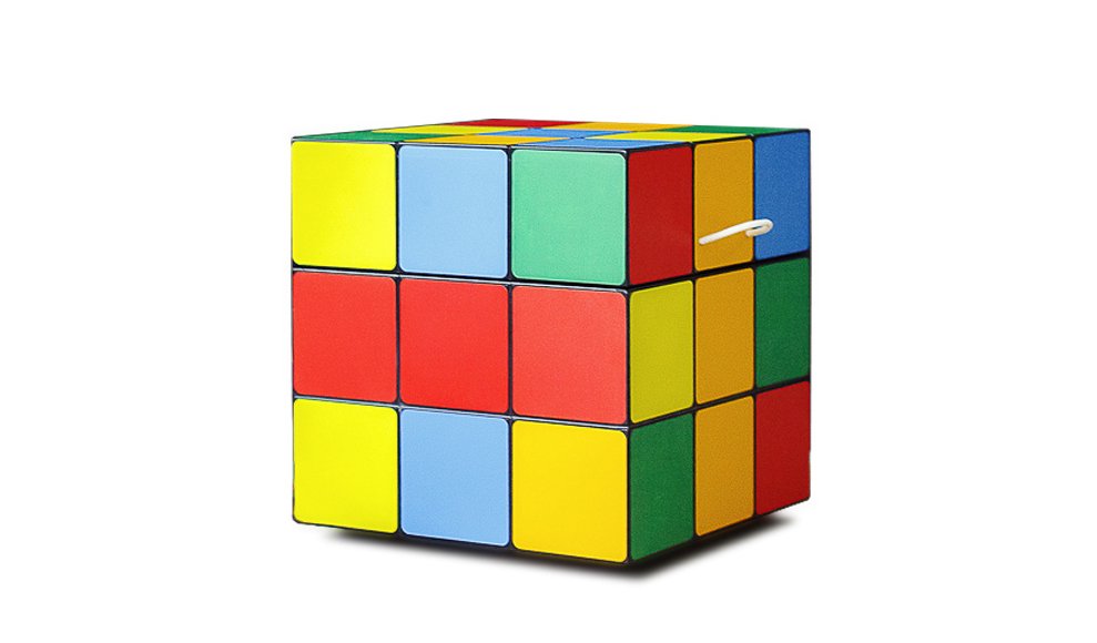 Ящик для игрушек "Кубик Рубика" МАНДАРИН ПРОДЛЕНКА 178753 Желтый;зеленый Santreyd  - Вид №1