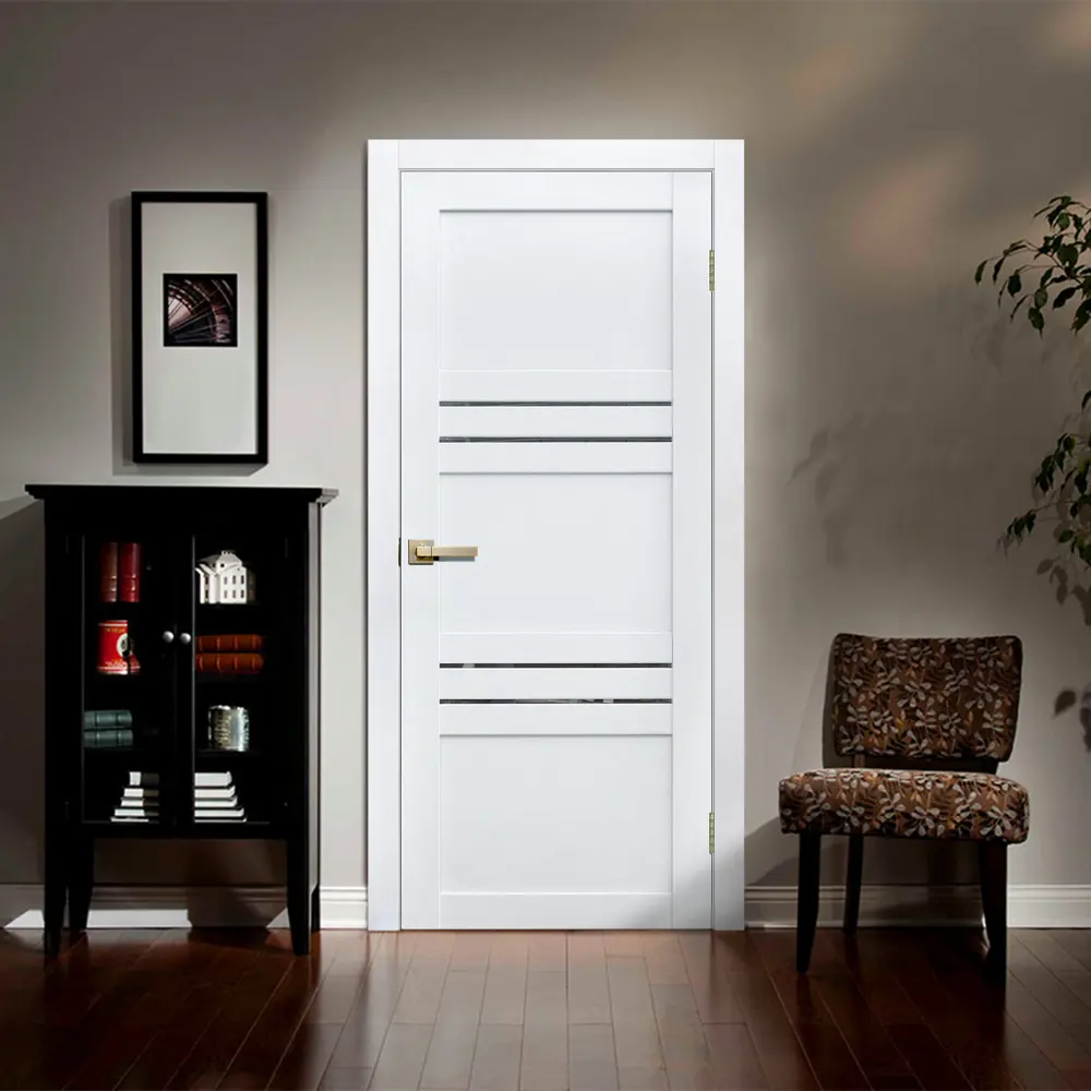 Комплект двери Artens Флай глухая 60x200 см Hardflex белый с добором 200 мм STLM-2020402 - Вид №1