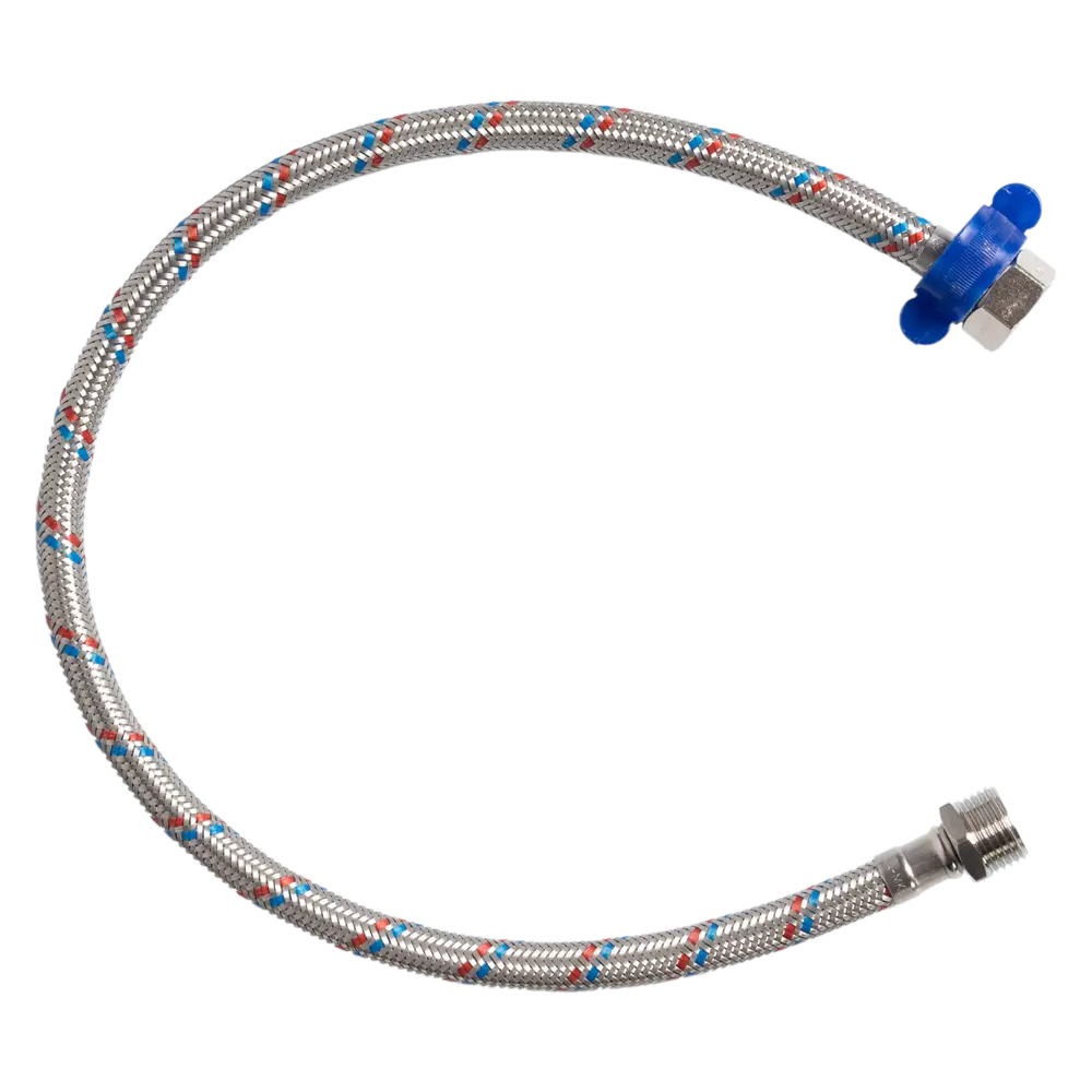 Гибкая подводка для воды ELKA 1/2" 100 см 89396271 STLM-1580345