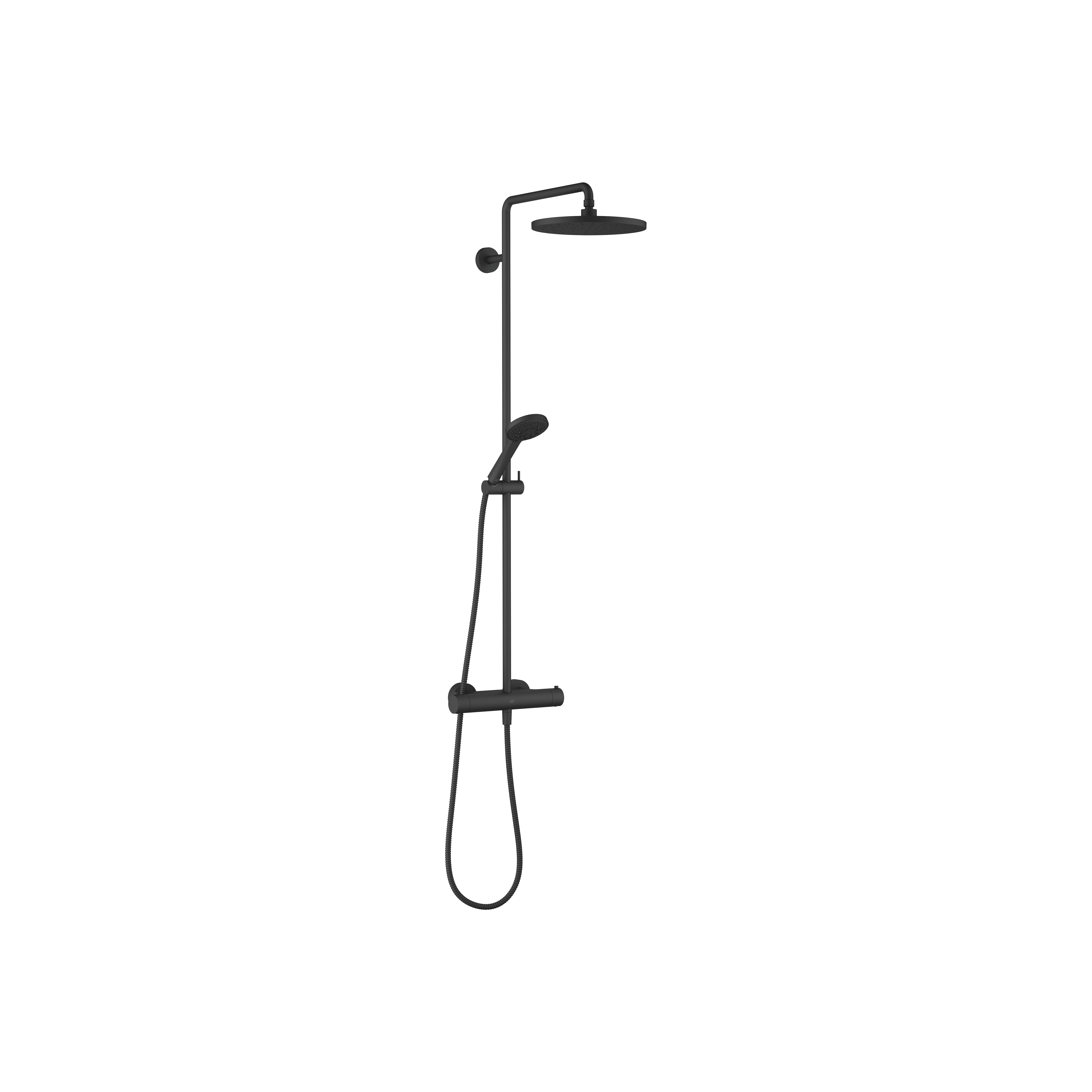 Showerpipe с термостатом для душа - Soft Black DornBracht 34459832-69