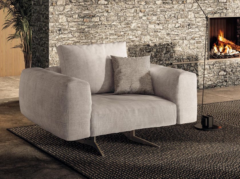 Тканевое кресло с подлокотниками Lago AIR SOFT - 2720 ARCH-00041822