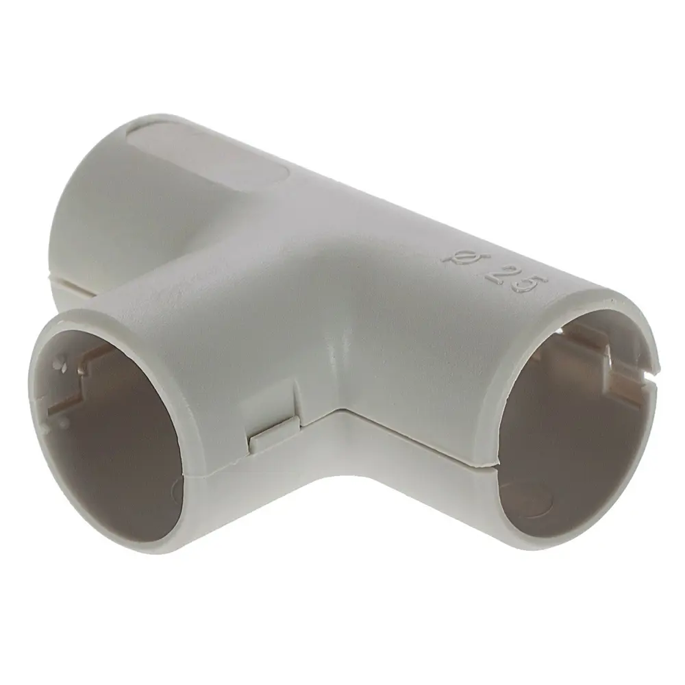 ЭКОПЛАСТ - Т-образный кабельный угол для электропроводки 10056999 STLM-1103222