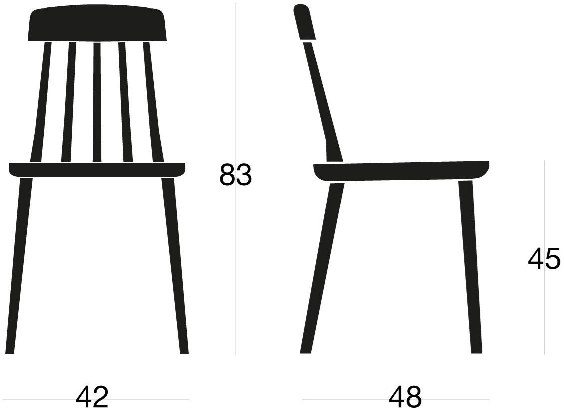 SIPA Стул ясеня Cut sun-id-1414165 - Вид №4