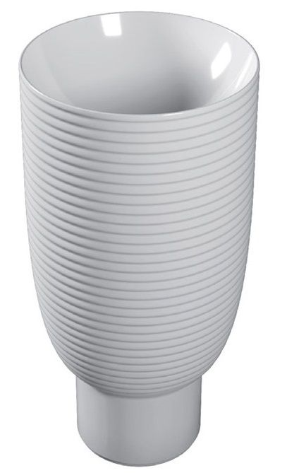 LO08542055 Напольная раковина стоящая круглая Disegno Ceramica Loom
