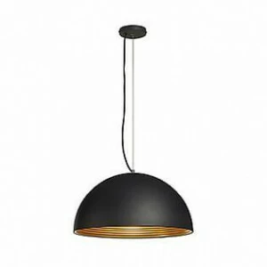 Подвесной светильник золото с черным Forchini 155930 SLV ДИЗАЙНЕРСКИЕ, FORCHINI 00-3889659 Золото;черный