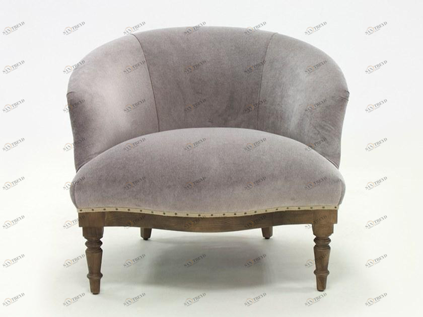 CREARTE COLLECTIONS Велюровое кресло с подлокотниками Cotton essence 17