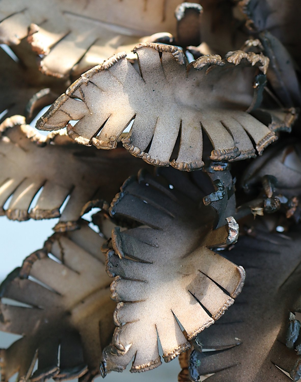 7997 666 a3 Искусственный мягкий цветок 'Blossom', 80 см, коричневый H-andreas  - Вид №2