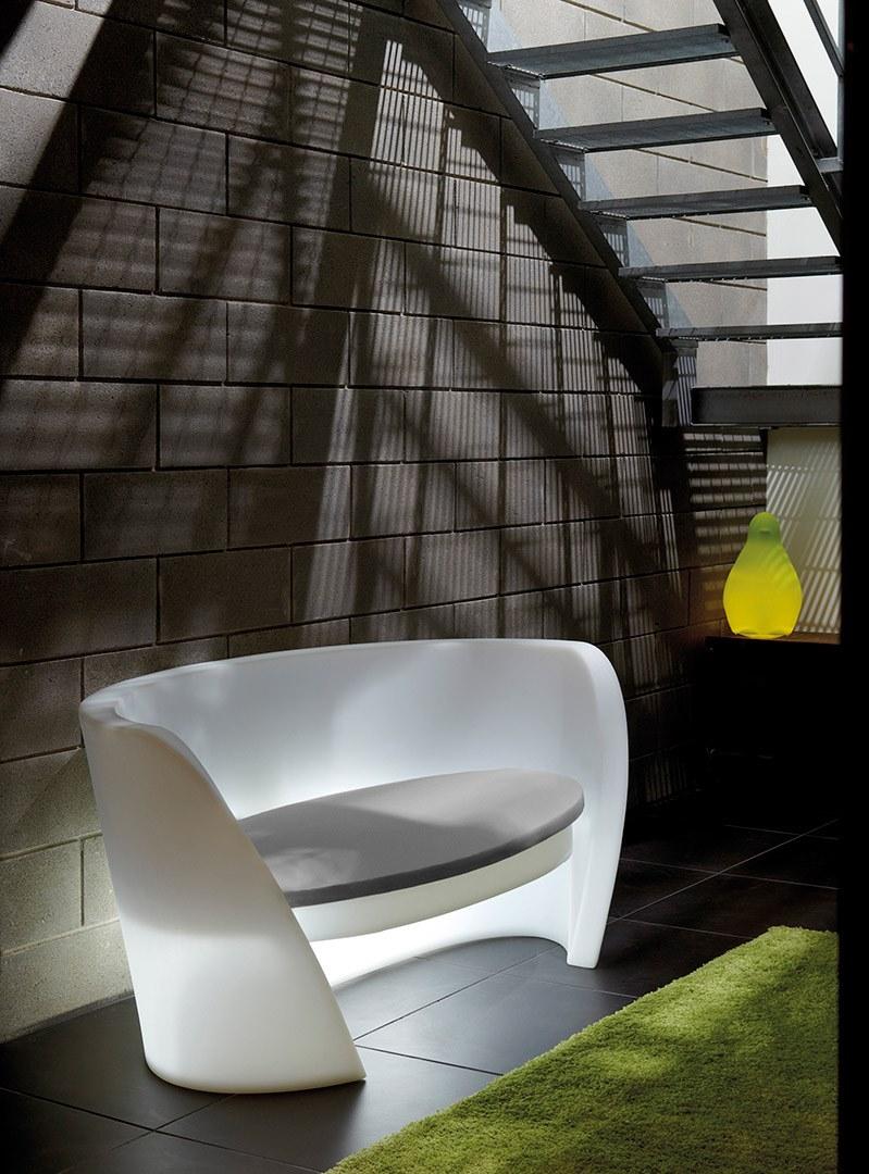 SLIDE 2-х местный садовый диван из полиэтилена Rap sun-id-1479788 - Вид №2