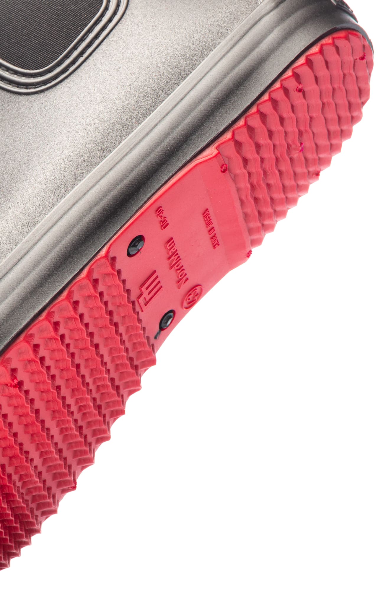 5034131 Сапоги ПВХ укороченные с эластичными вставками 5-153-D04 черно-красные  Резиновая (ПВХ, ЭВА) обувь размер 46 Спецодежда  - Вид №6