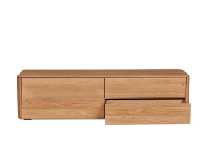 Деревянный шкаф для телевизора / комод