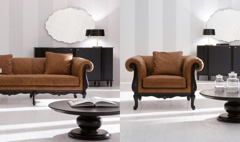 OPERA CONTEMPORARY Круглый деревянный журнальный столик sun-id-1356436 - Вид №5