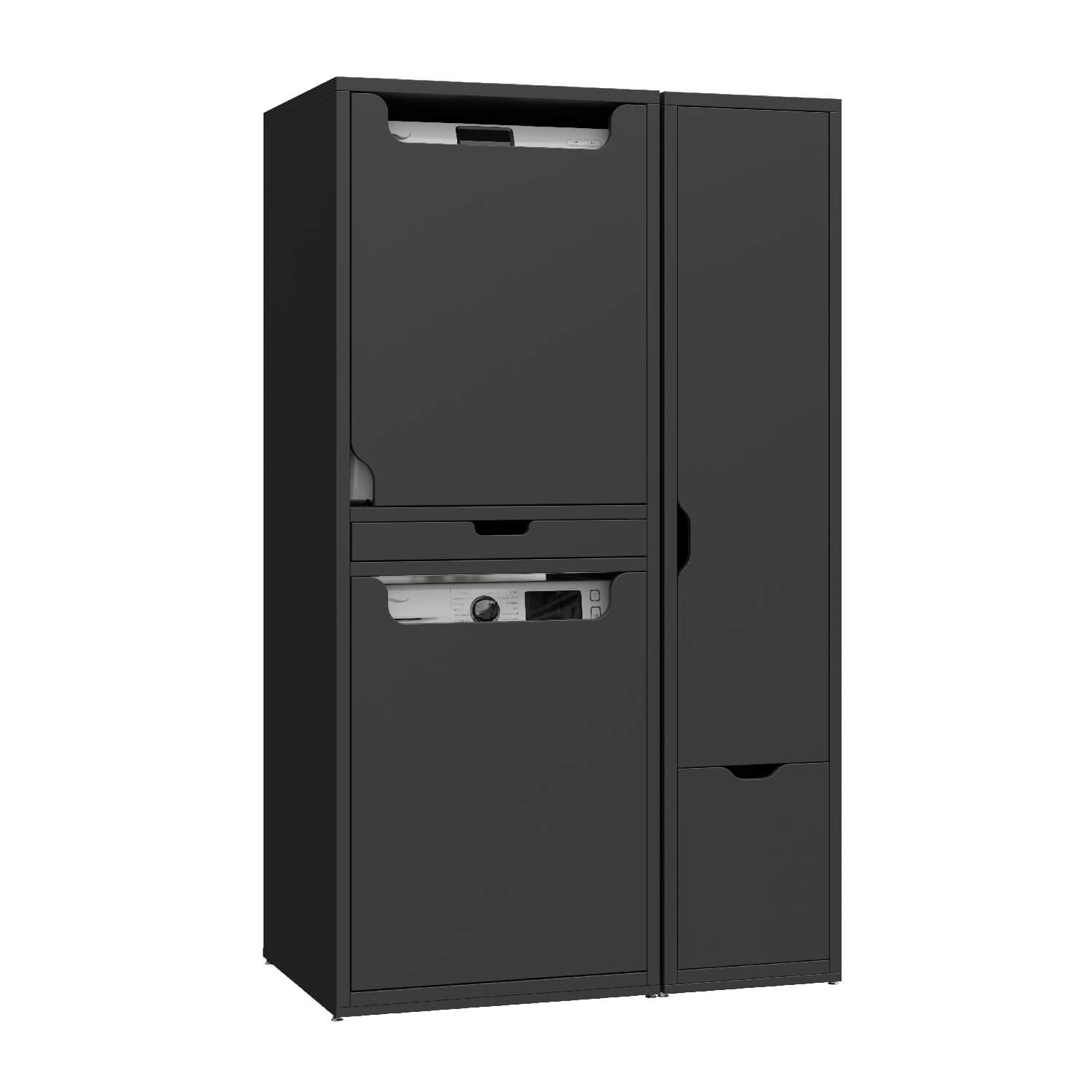 Стирально-сушильная машина и шкаф для швабры / Creavit sun-id-2097059 - Вид №2