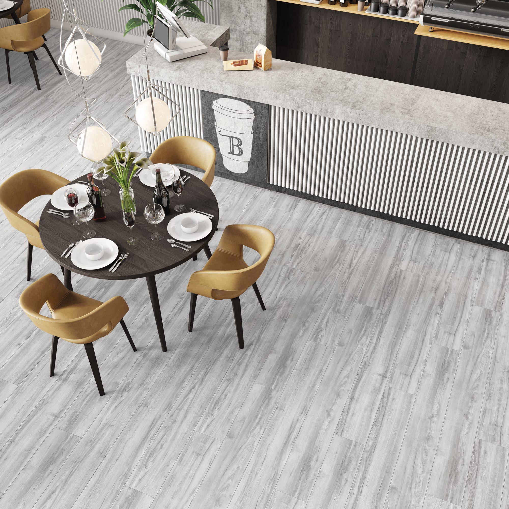 85246018 SPC плитка «Клен Британский» 42 класс толщина 3.5 мм 2.16 м² Santreyd 