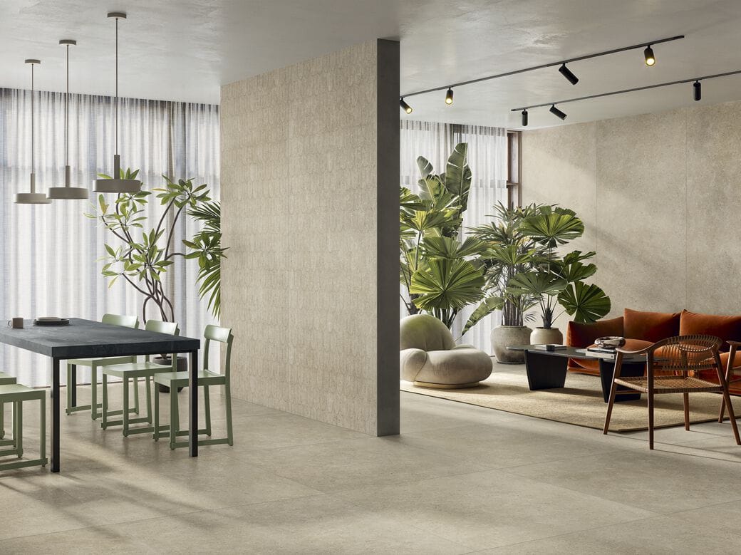 Пол / облицовка керамогранита с эффектом камня CERAMICA FONDOVALLE фон ARCH-00019676