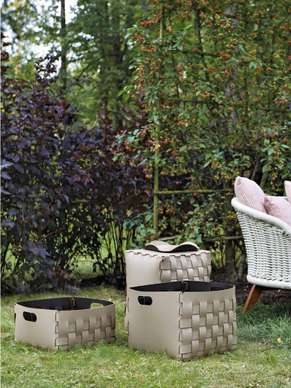 Кожаная корзина ADJ магазин ARCH-00012344 - Вид №1