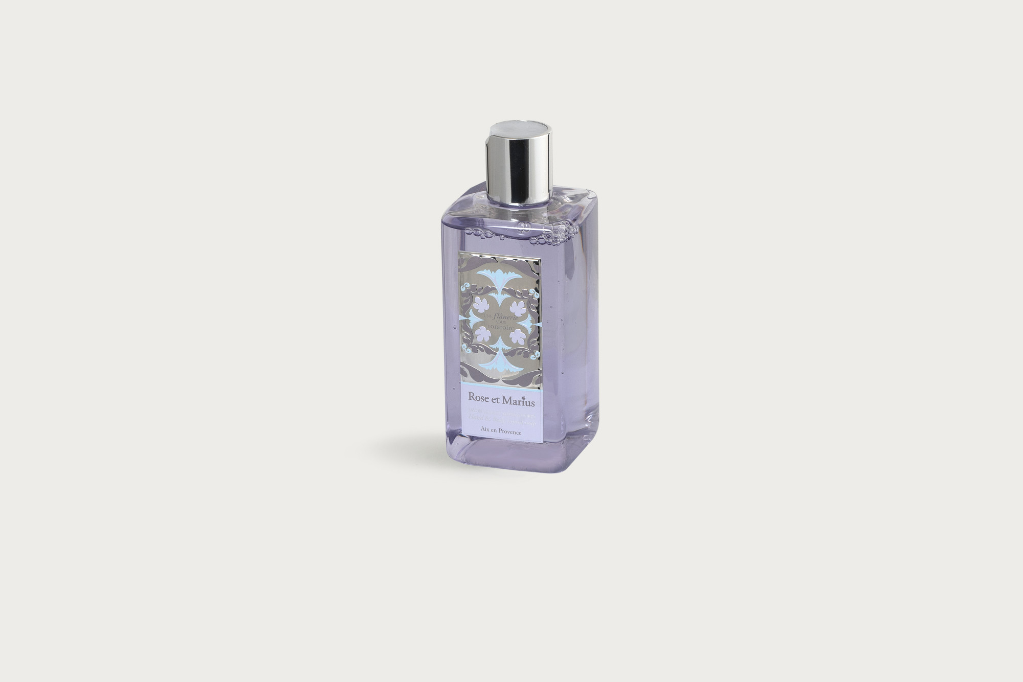 SL-ORA Жидкое мыло натуральное парфюмированное, для рук и для тела, 315 мл Rose&Marius Santreyd 