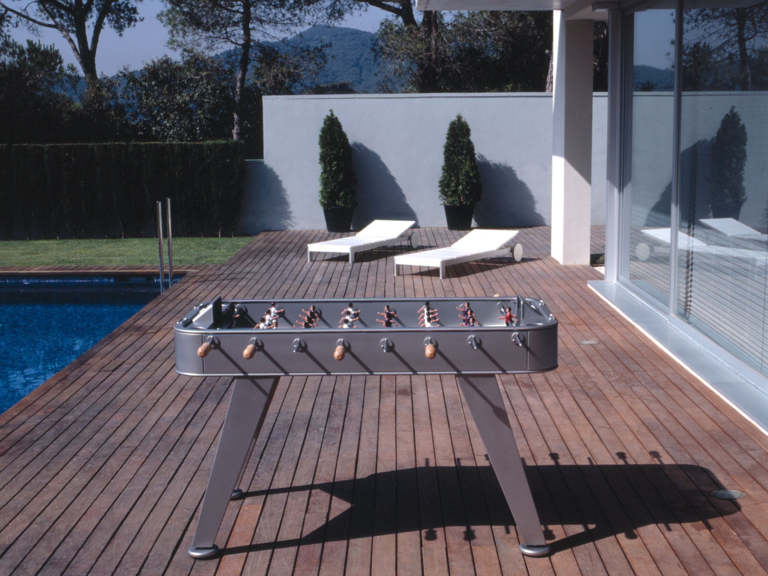 Нержавеющая сталь Calciobalilla для внутреннего и наружного применения RS Barcelona RS2 OUTDOOR FOOTBALL TABLE ARCH-00142407 - Вид №10