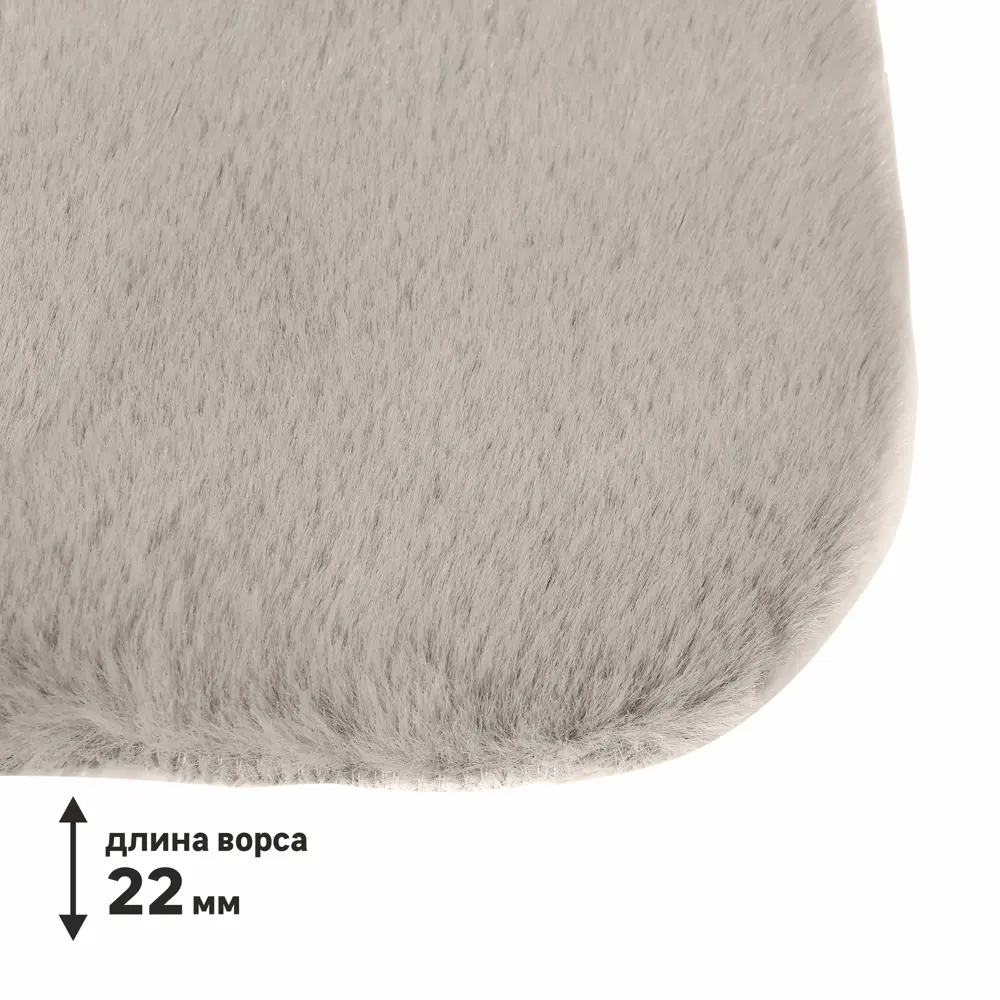 Коврик KREAFORTA Belleville 60x90 см полиэстер цвет бежевый STLM-2150891 - Вид №2