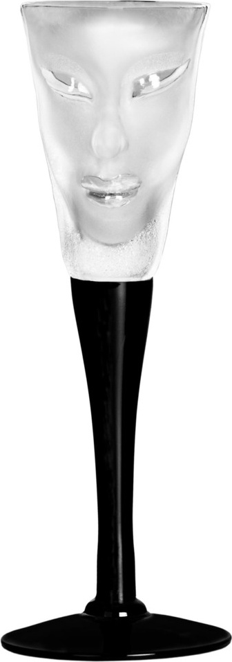 10663739 MALERAS Набор рюмок из прозрачного хрусталя "Кубик и Электра", Объём 60 мл./50 мл., Высота – 160 мм 