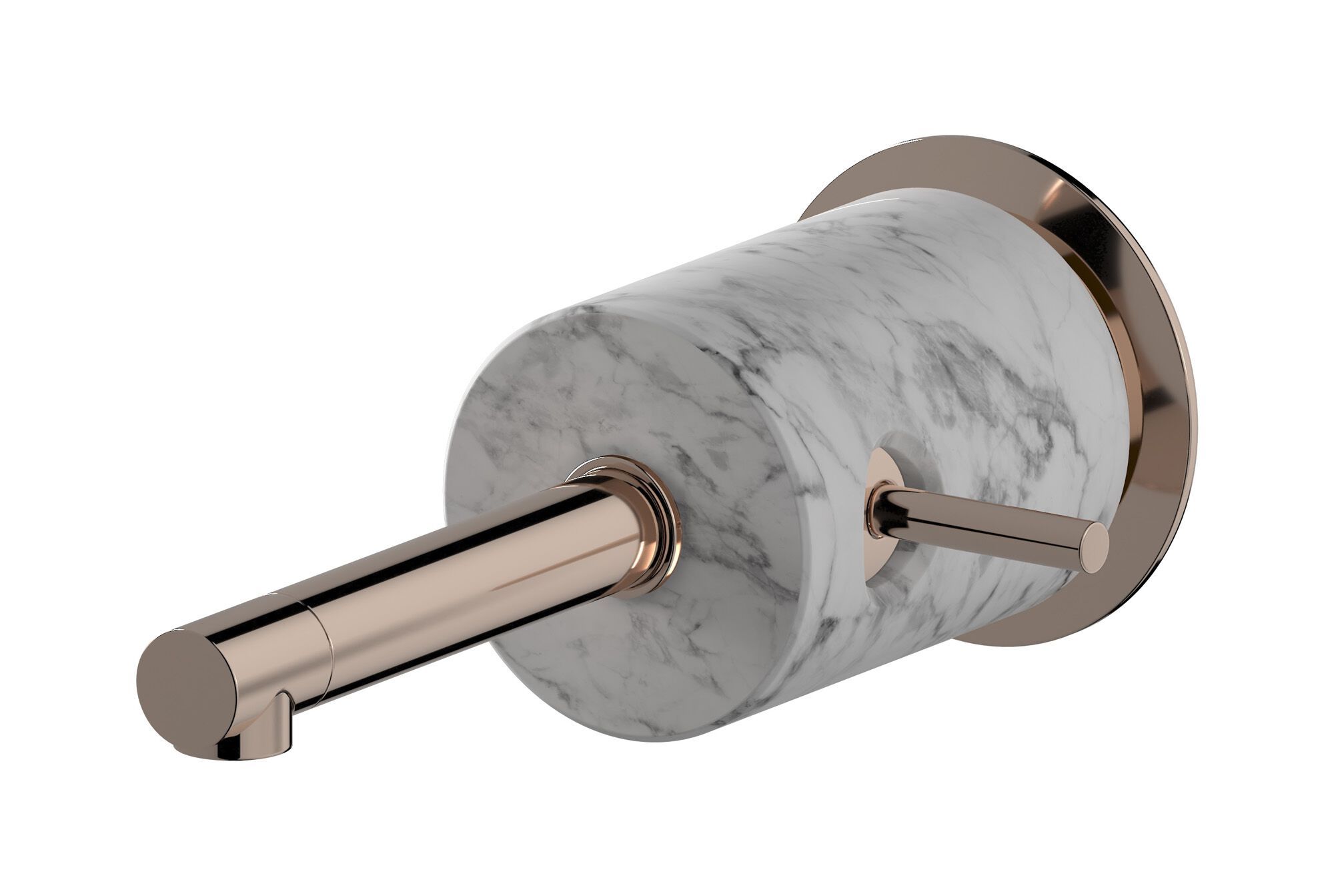 Смеситель для раковины с одной ручкой из мрамора IB мрамор + мрамор Elle ARCH-00128739 - Вид №17