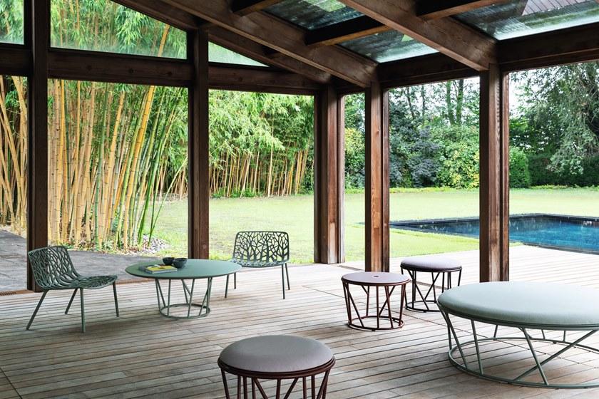 FAST Круглый алюминиевый садовый пуф Wild sun-id-1440738 - Вид №1