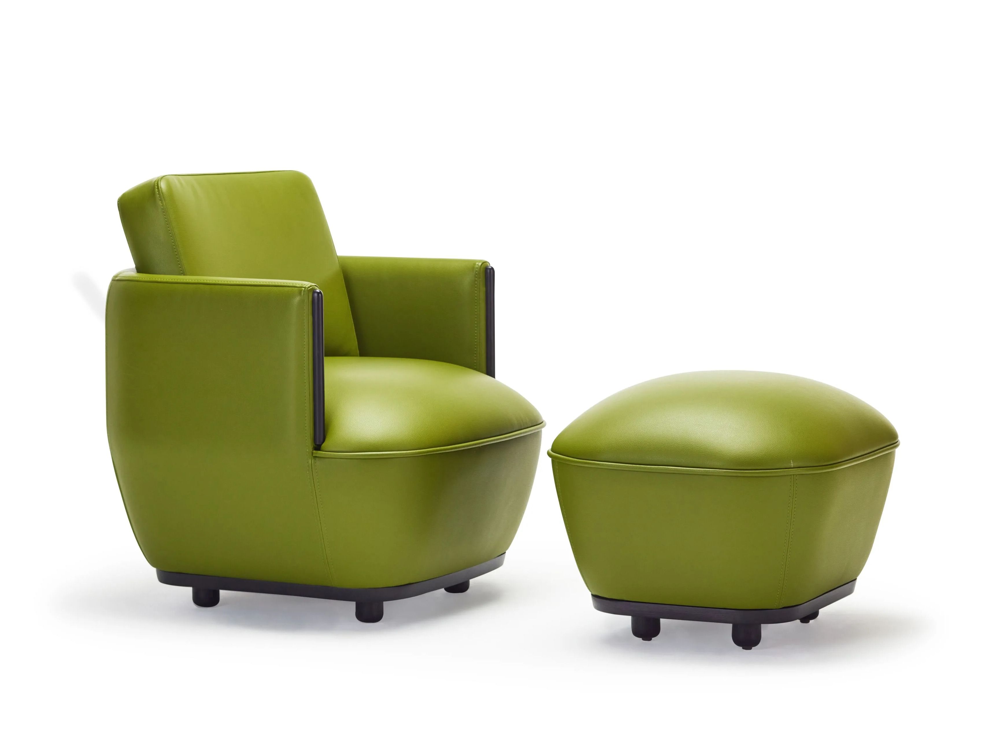 Кожаное кресло с подлокотниками Papell Design Каталана ARCH-00077724 - Вид №3