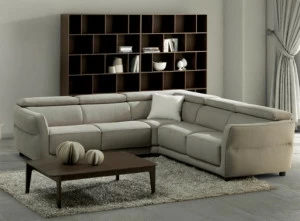 Natuzzi Угловой диван-кровать из ткани