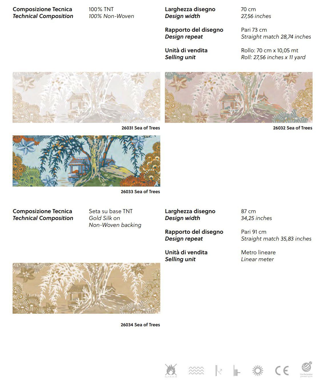 Цветочные узоры нетканые обои Jannelli&Volpi SCALAMANDRÉ ARCH-00054230 - Вид №2